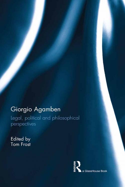 Cover of the book Giorgio Agamben by , Taylor and Francis