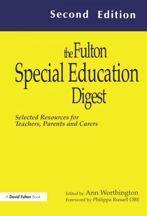Cover of the book The Fulton Special Education Digest by , Taylor and Francis