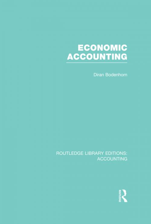 Cover of the book Economic Accounting (RLE Accounting) by Diran Bodenhorn, Taylor and Francis