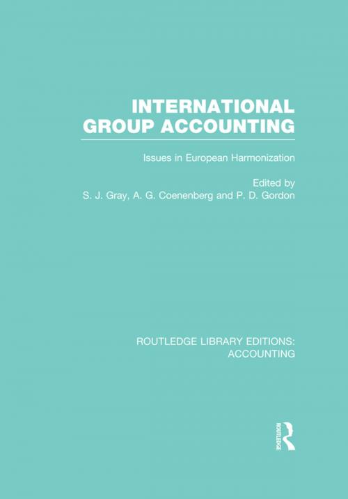 Cover of the book International Group Accounting (RLE Accounting) by , Taylor and Francis