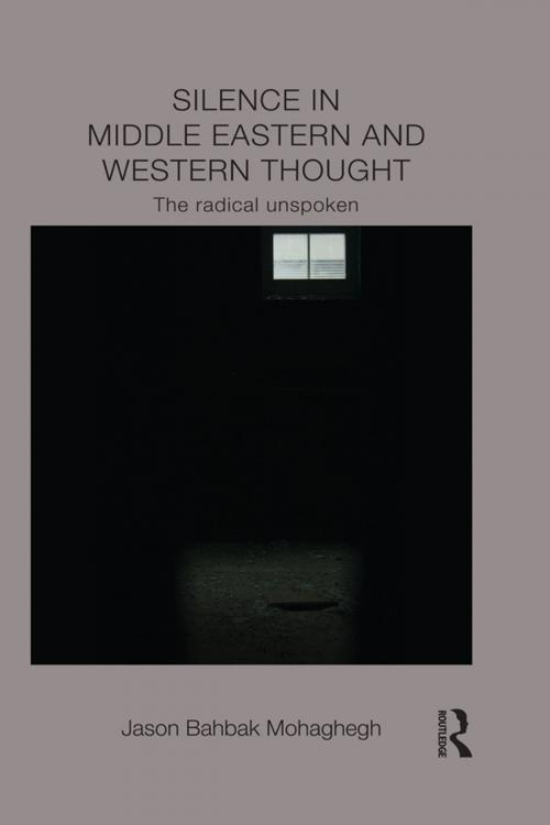 Cover of the book Silence in Middle Eastern and Western Thought by Jason Bahbak Mohaghegh, Taylor and Francis