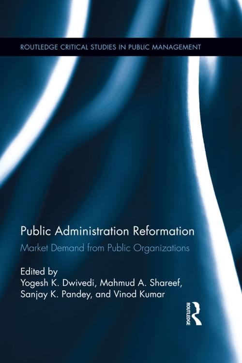 Cover of the book Public Administration Reformation by , Taylor and Francis