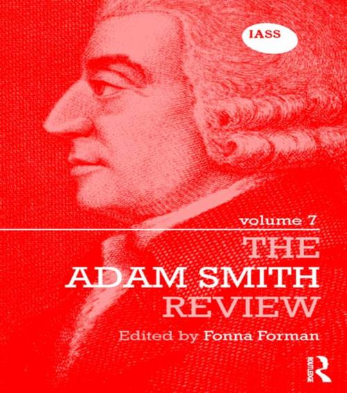 Cover of the book The Adam Smith Review Volume 7 by , Taylor and Francis