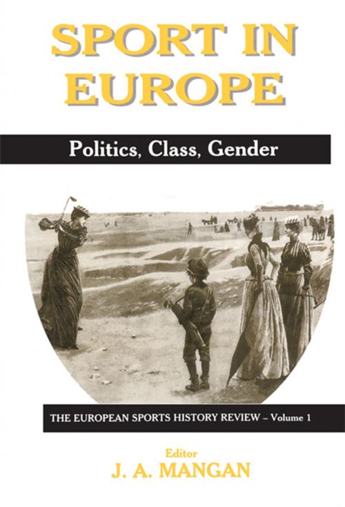 Cover of the book Sport in Europe by , Taylor and Francis