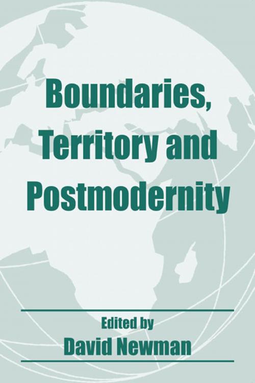 Cover of the book Boundaries, Territory and Postmodernity by David Newman, Taylor and Francis