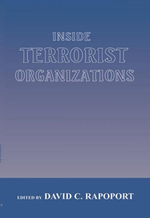 Cover of the book Inside Terrorist Organizations by , Taylor and Francis
