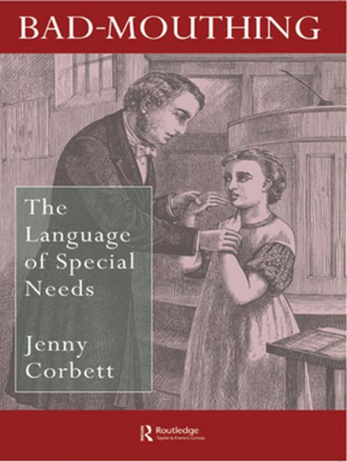 Cover of the book Bad Mouthing by Jenny Corbett, Taylor and Francis