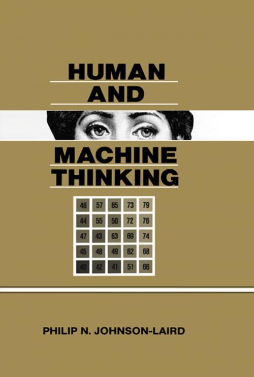 Cover of the book Human and Machine Thinking by Philip N. Johnson-Laird, Taylor and Francis