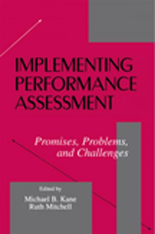 Cover of the book Implementing Performance Assessment by , Taylor and Francis