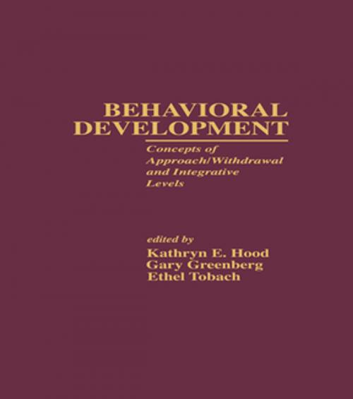 Cover of the book Behavioral Development by , Taylor and Francis