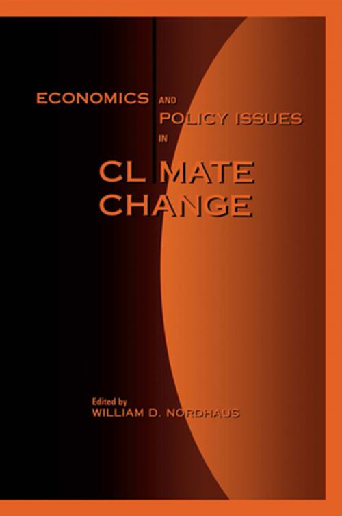 Cover of the book Economics and Policy Issues in Climate Change by William D. Nordhaus, Taylor and Francis