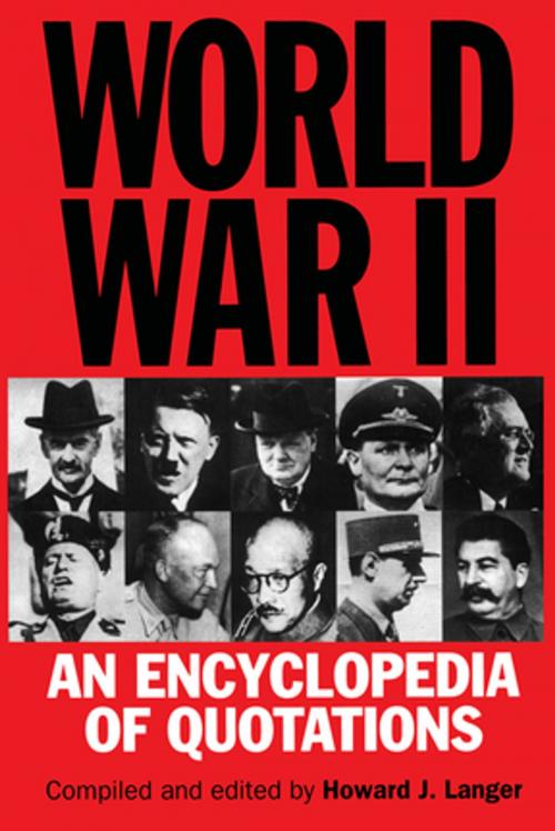 Cover of the book World War II by , Taylor and Francis