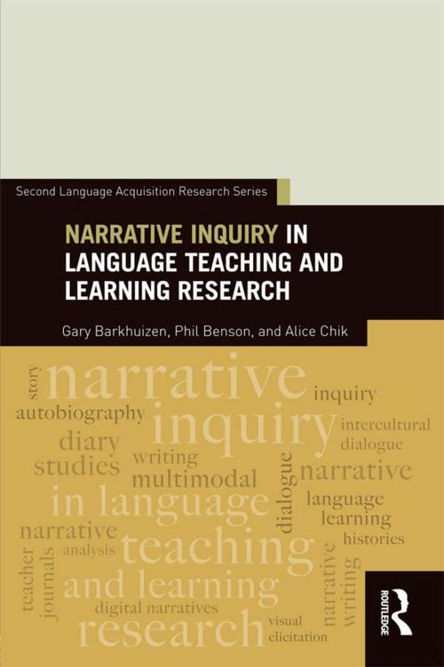 Cover of the book Narrative Inquiry in Language Teaching and Learning Research by Gary Barkhuizen, Phil Benson, Alice Chik, Taylor and Francis