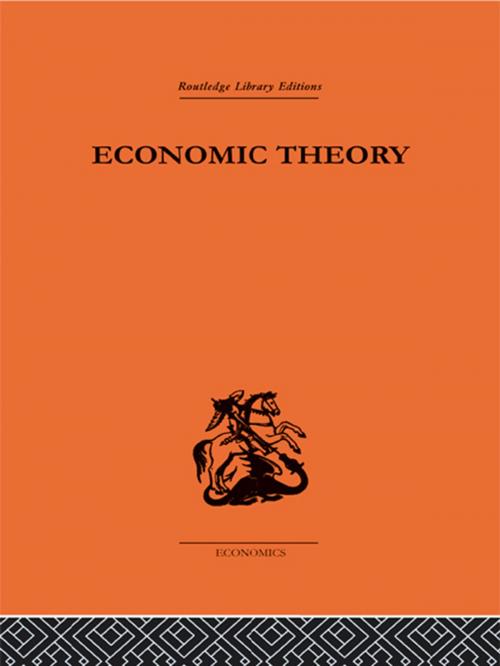 Cover of the book Economic Theory by G. B. Richardson, Taylor and Francis