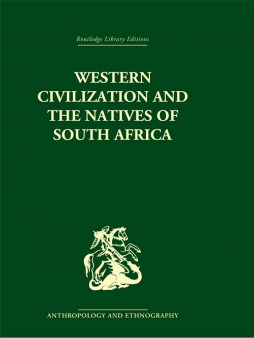 Cover of the book Western Civilization in Southern Africa by , Taylor and Francis
