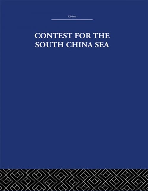 Cover of the book Contest for the South China Sea by Marwyn Samuels, Taylor and Francis