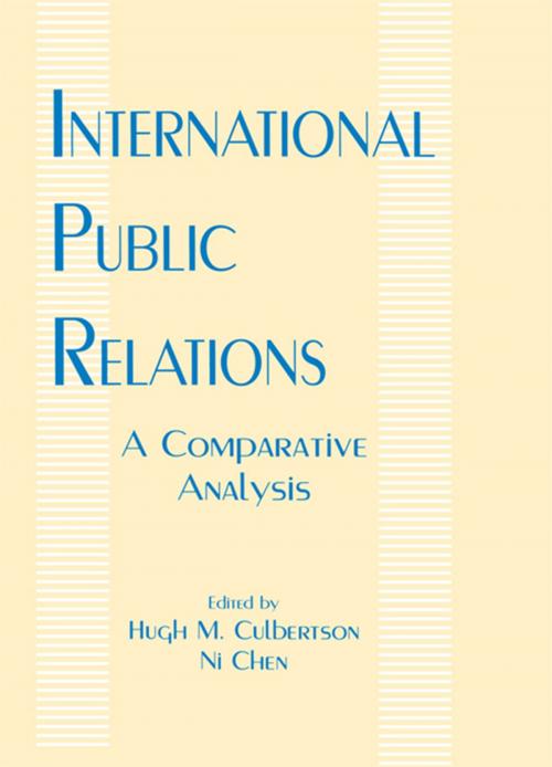 Cover of the book International Public Relations by , Taylor and Francis