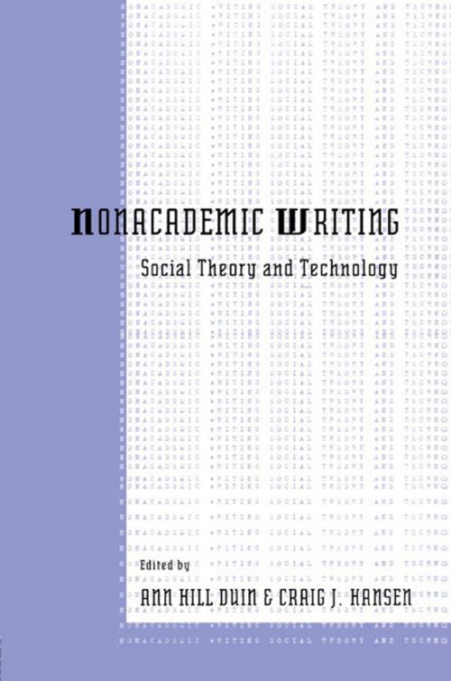Cover of the book Nonacademic Writing by , Taylor and Francis