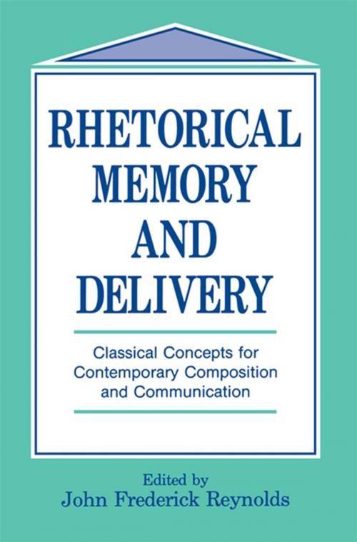 Cover of the book Rhetorical Memory and Delivery by , Taylor and Francis