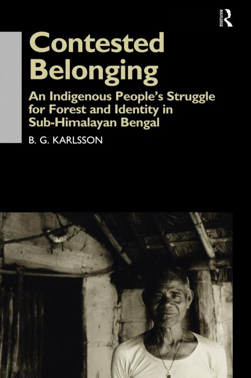 Cover of the book Contested Belonging by B. G. Karlsson, Taylor and Francis