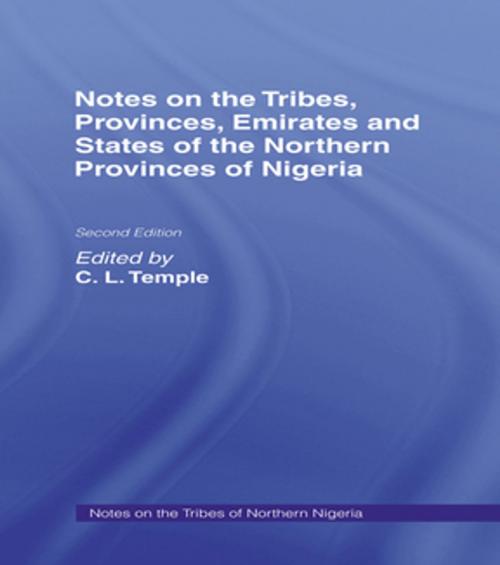 Cover of the book Notes of the Tribes, Emirates Cb by O. Temple, Taylor and Francis