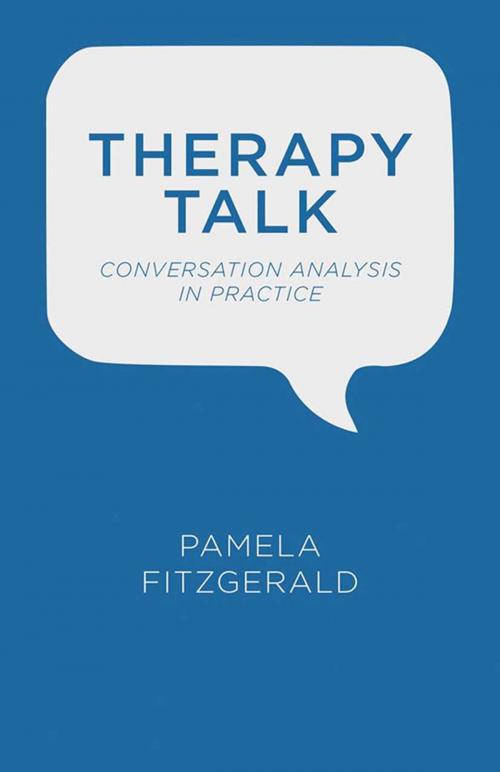 Cover of the book Therapy Talk by P. Fitzgerald, Palgrave Macmillan UK