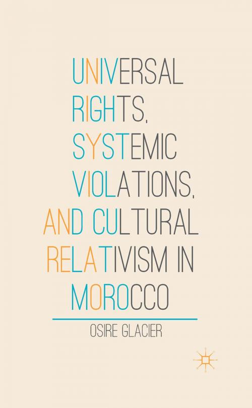 Cover of the book Universal Rights, Systemic Violations, and Cultural Relativism in Morocco by O. Glacier, Palgrave Macmillan US