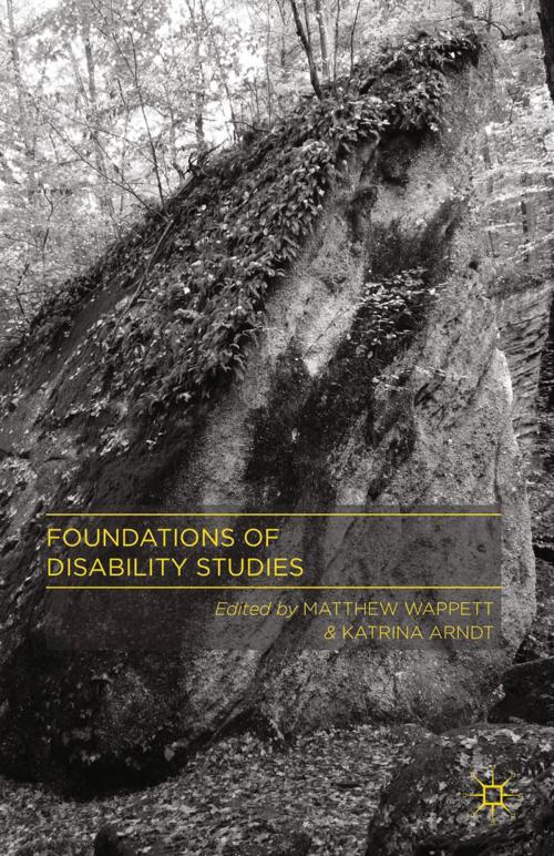 Cover of the book Foundations of Disability Studies by , Palgrave Macmillan US