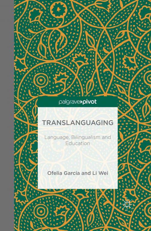 Cover of the book Translanguaging by O. Garcia, L. Wei, Palgrave Macmillan UK