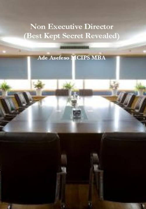 Cover of the book Non Executive Director by Ade Asefeso MCIPS MBA, AA Global Sourcing Ltd