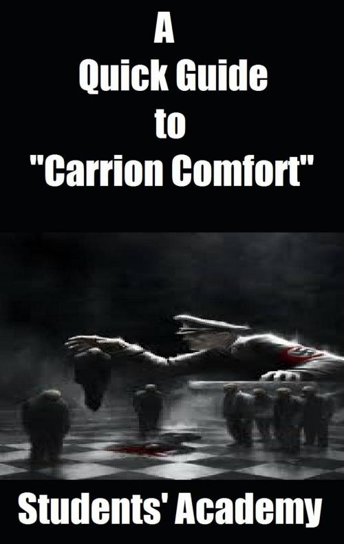 Cover of the book A Quick Guide to "Carrion Comfort" by Students' Academy, Raja Sharma