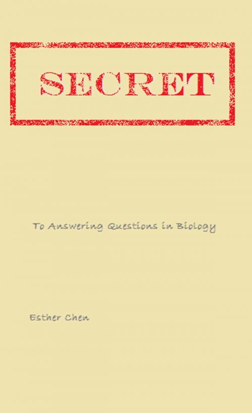 Cover of the book Secret Of Answering Biology Questions by Esther Chen, Esther Chen