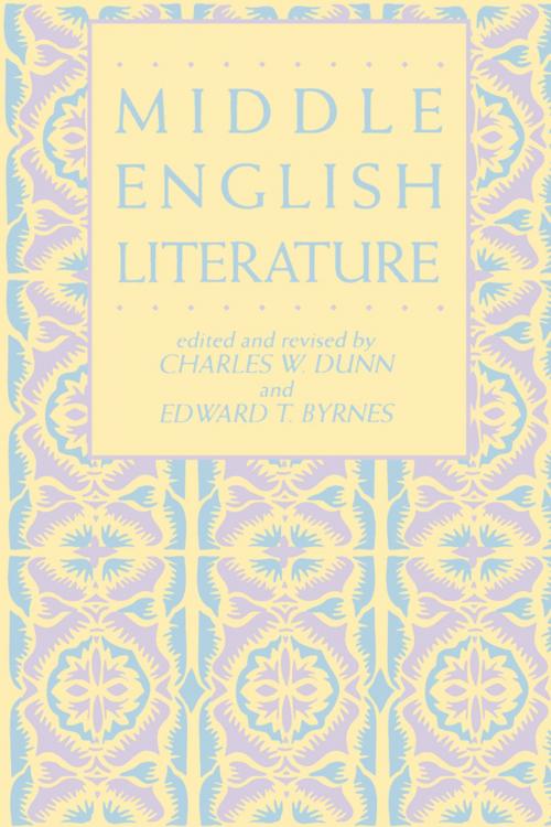 Cover of the book Middle English Literature by , Taylor and Francis