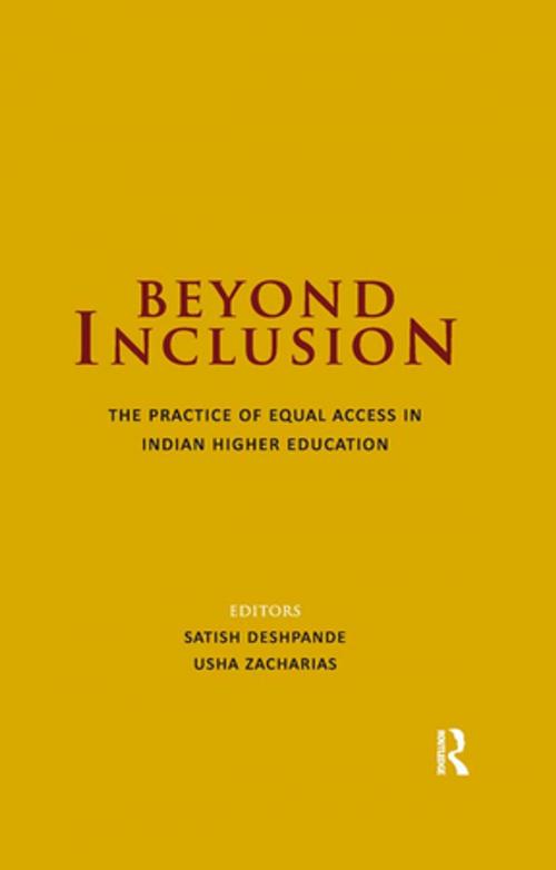 Cover of the book Beyond Inclusion by , Taylor and Francis