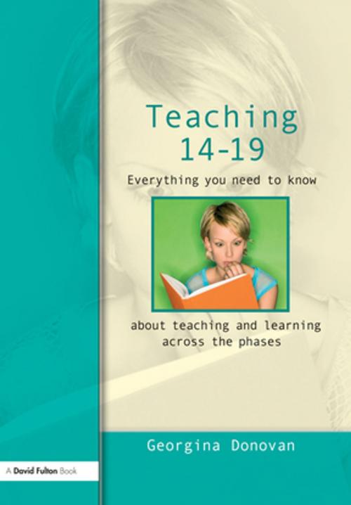 Cover of the book Teaching 14-19 by Georgina Donovan, Taylor and Francis