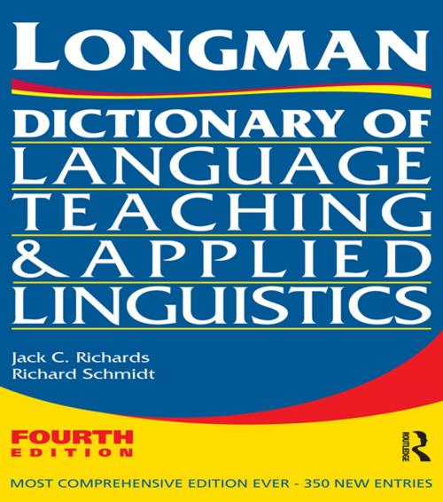 Cover of the book Longman Dictionary of Language Teaching and Applied Linguistics by Richard W. Schmidt, Jack C. Richards, Taylor and Francis