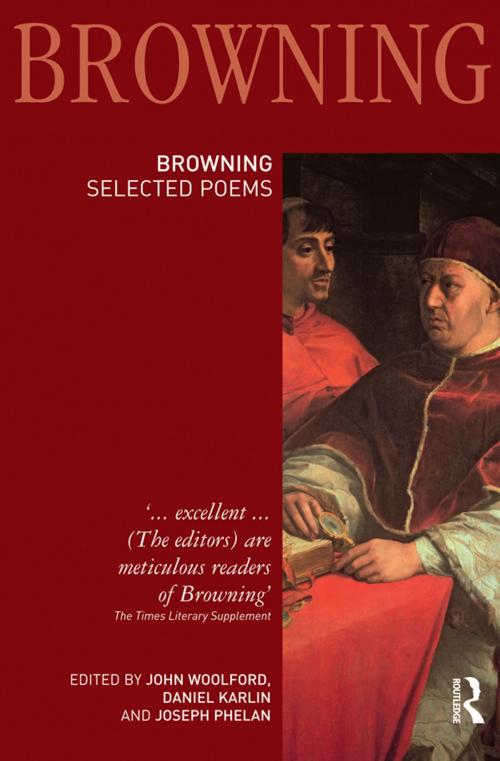 Cover of the book Robert Browning: Selected Poems by , Taylor and Francis