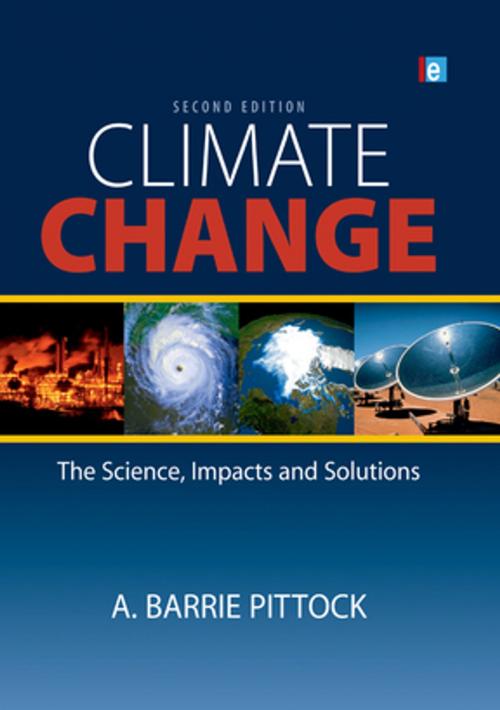 Cover of the book Climate Change by A. Barrie Pittock, Taylor and Francis