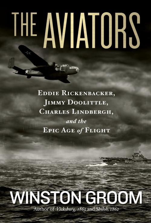 Cover of the book The Aviators by Winston Groom, National Geographic Society