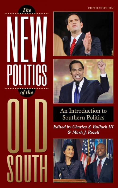 Cover of the book The New Politics of the Old South by Scott E. Buchanan, Patrick R. Cotter, Stephen D. Shaffer, David A. Breaux, Wayne Parent, Huey Perry, Charles Prysby, Michael Nelson, Andrew Dowdle, Joseph D. Giammo, Ronald Keith Gaddie, R. Bruce Anderson, Zachary D. Baumann, M. V. Hood, Seth C. McKee, John C. Green, Lyman A. Kellstedt, Corwin E. Smidt, James L. Guth, Rowman & Littlefield Publishers