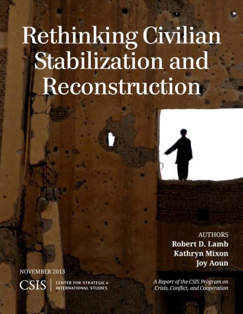 Cover of the book Rethinking Civilian Stabilization and Reconstruction by Robert D. Lamb, Kathryn Mixon, Joy Aoun, Center for Strategic & International Studies