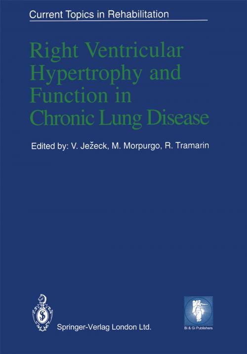 Cover of the book Right Ventricular Hypertrophy and Function in Chronic Lung Disease by , Springer London