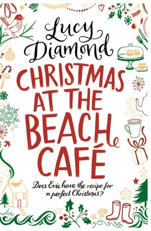 Cover of the book Christmas at the Beach Cafe by Lucy Diamond, Pan Macmillan