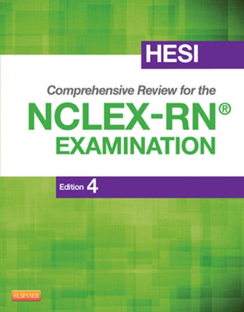 Cover of the book HESI Comprehensive Review for the NCLEX-RN® Examination - E-Book by HESI, Elsevier Health Sciences