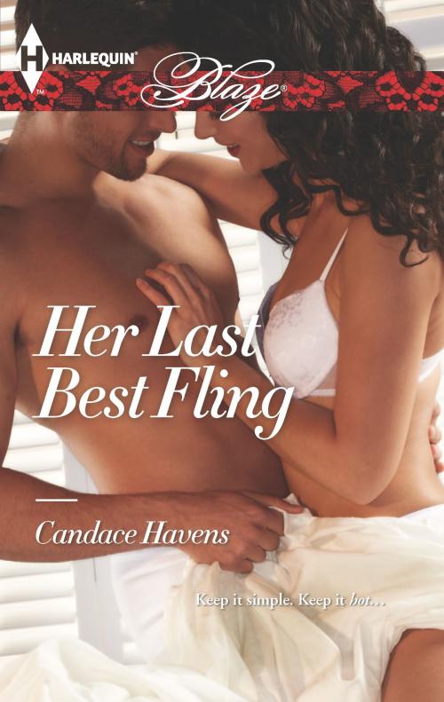 Cover of the book Her Last Best Fling by Candace Havens, Harlequin