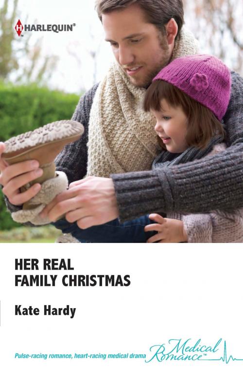 Cover of the book Her Real Family Christmas by Kate Hardy, Harlequin