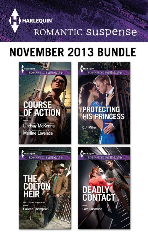 Cover of the book Harlequin Romantic Suspense November 2013 Bundle by Colleen Thompson, C.J. Miller, Lara Lacombe, Harlequin