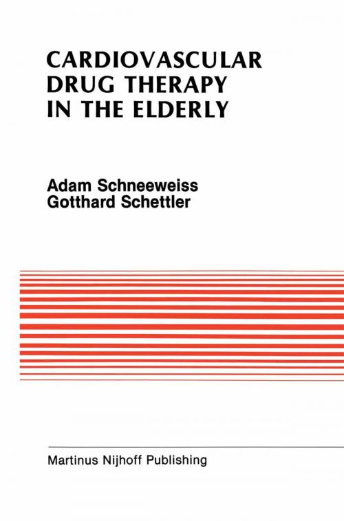Cover of the book Cardiovascular Drug Therapy in the Elderly by Adam Schneeweiss, Gotthard Schettler, Springer US