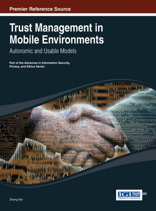 Cover of the book Trust Management in Mobile Environments by , IGI Global