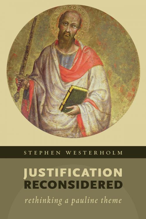 Cover of the book Justification Reconsidered by Stephen Westerholm, Wm. B. Eerdmans Publishing Co.